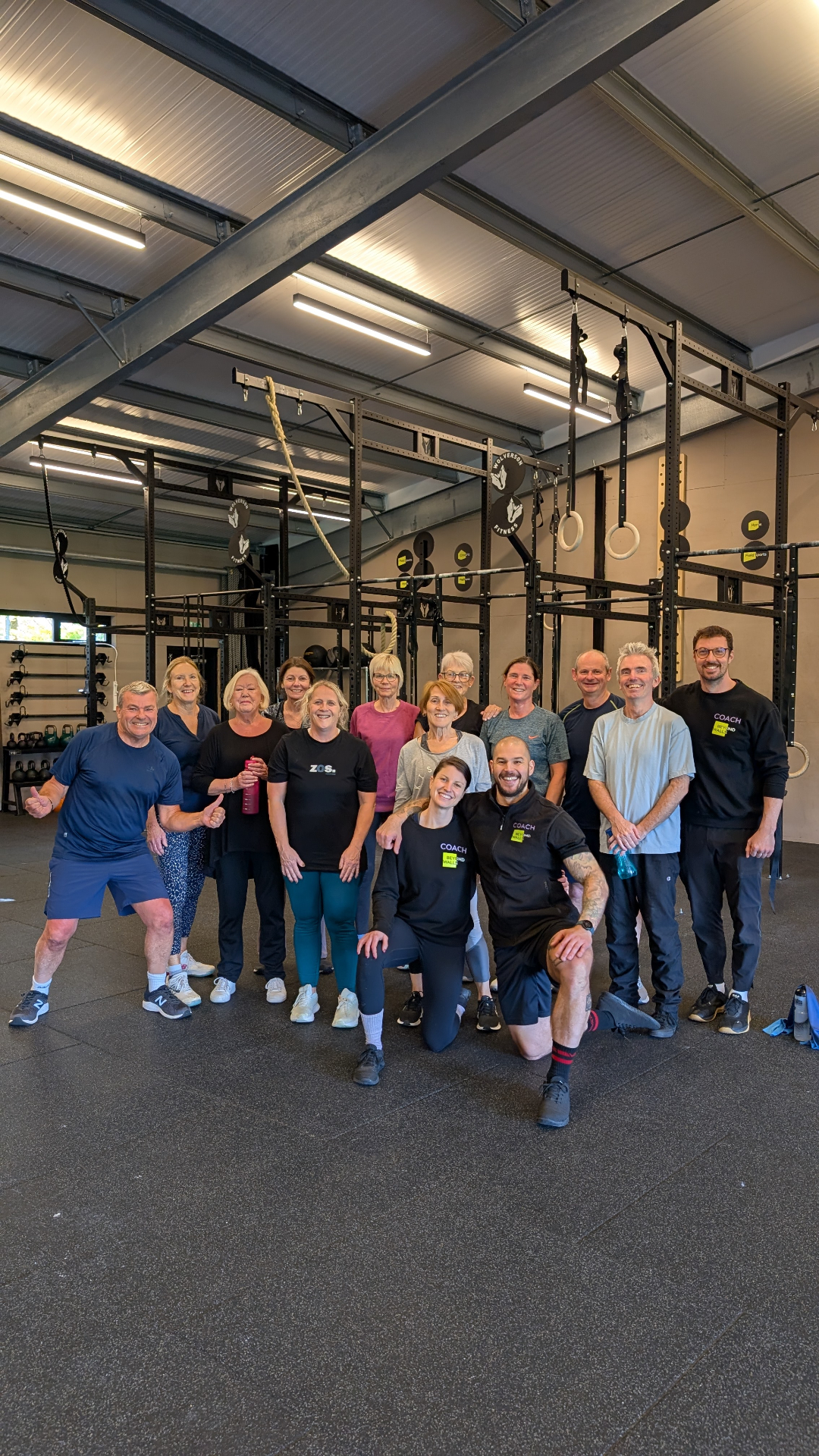 EverStrong members training together at Beyond Walls